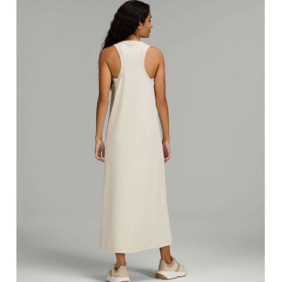 Lululemon Athletica Cream Midi Dress - Picture 2 of 11
